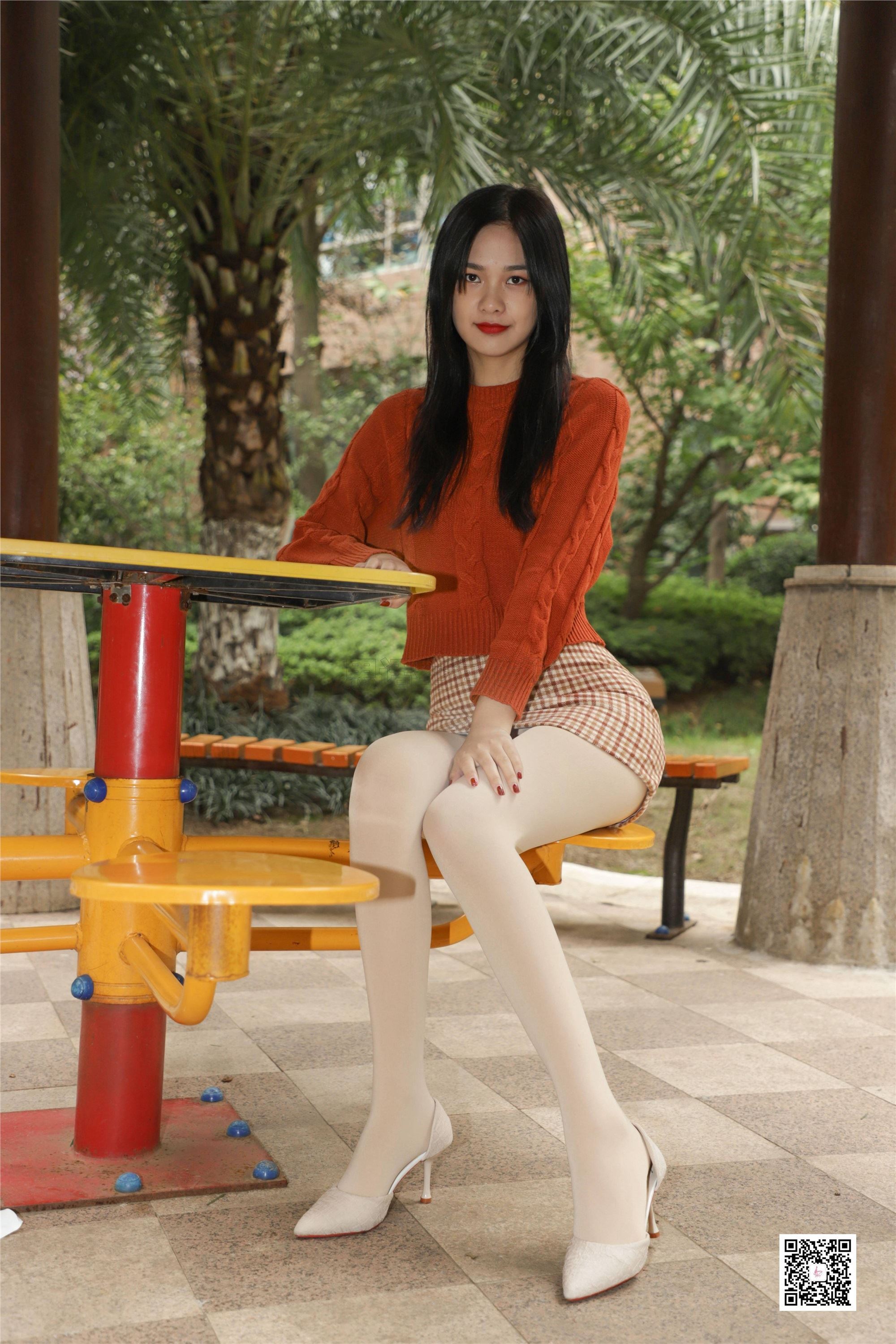 SiHua思话 SJ065 橙子 冬日公园那一缕阳光